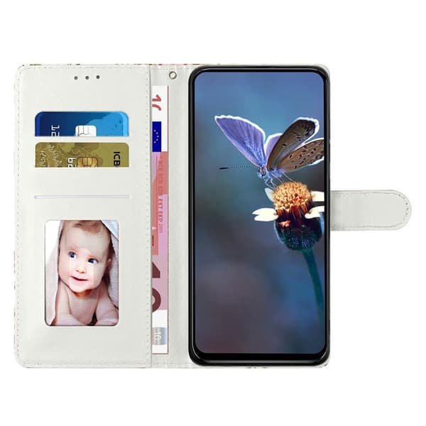 Samsung Galaxy S26 Fodral Med Tryck Blommor