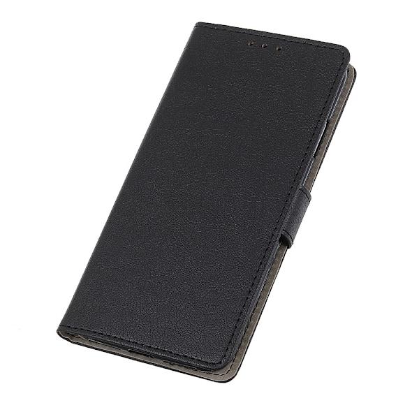 Motorola Moto G200 Fodral Solid Läder Svart