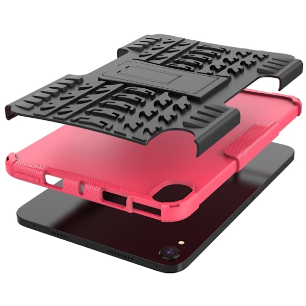 iPad Mini 2024/2021 Skal Rugged Kickstand Armor Rosa