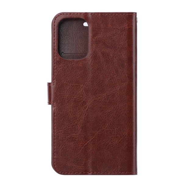 Samsung Galaxy S20 Plus - Crazy Horse Plånboksfodral - Brun Brown Brun