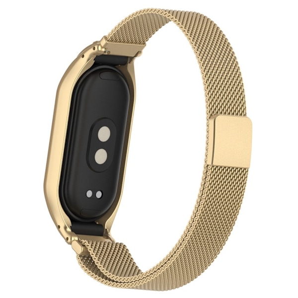 Xiaomi Smart Band 9/8 Armband Milanese Loop Metall Guld