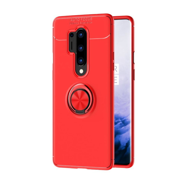 OnePlus 8 Pro - Ring Skal - Röd Röd