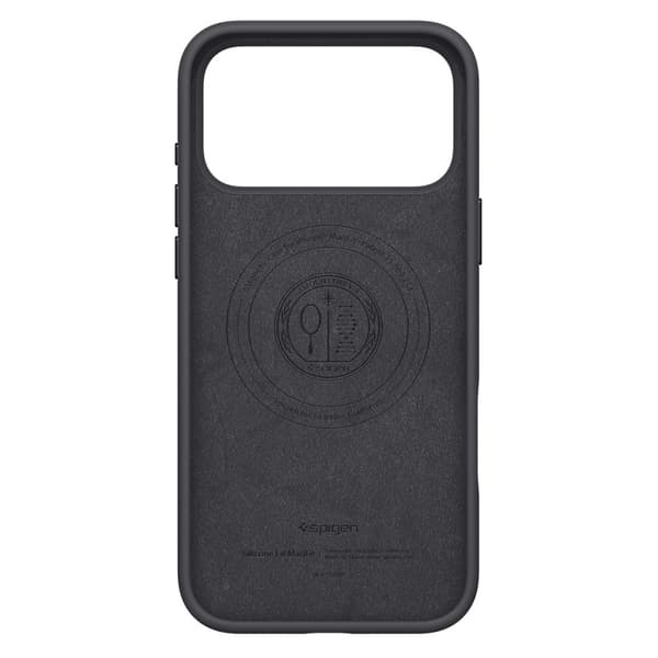 Spigen iPhone 17 Pro Max Skal MagSafe Silicone Fit Svart