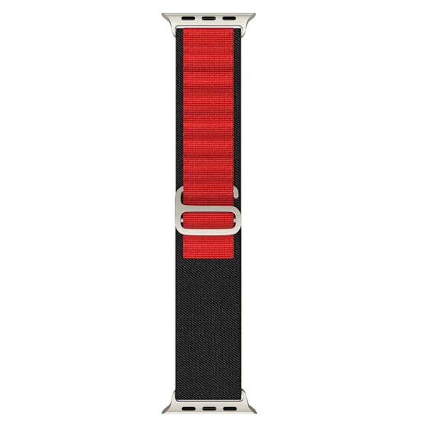 Apple Watch 38/40/41 mm Armband Alpine Pro Loop Svart/Röd