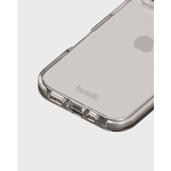 holdit iPhone 16 Pro Mobilskal Seethru Vit