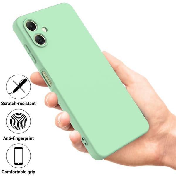 Samsung Galaxy A07 Skal Liquid Silikon Grön