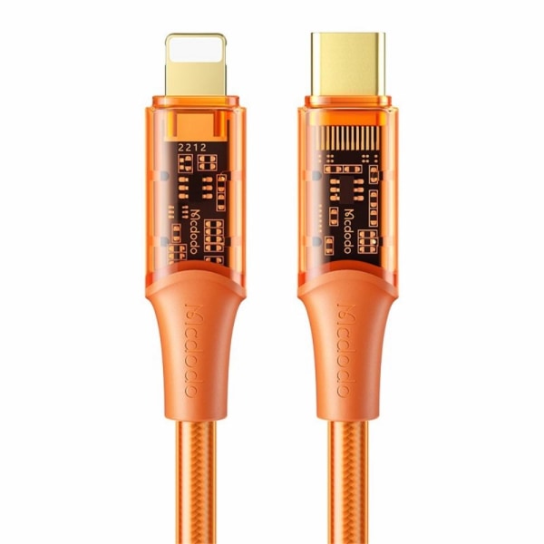 Mcdodo 1.2m 36W PD USB-C - Lightning Kabel Orange