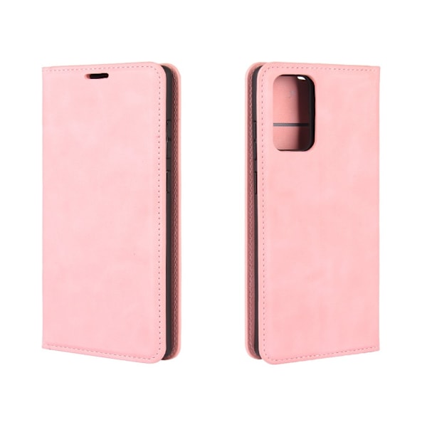 Samsung Galaxy Note 20 - Silkeslent läderfodral - Ljus Rosa LightPink Ljus Rosa