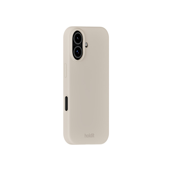 holdit iPhone 17 Mobilskal Silikon Light Beige