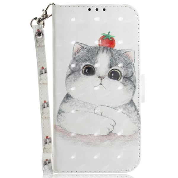 iPhone 17 Pro Fodral Med Tryck Gullig Katt