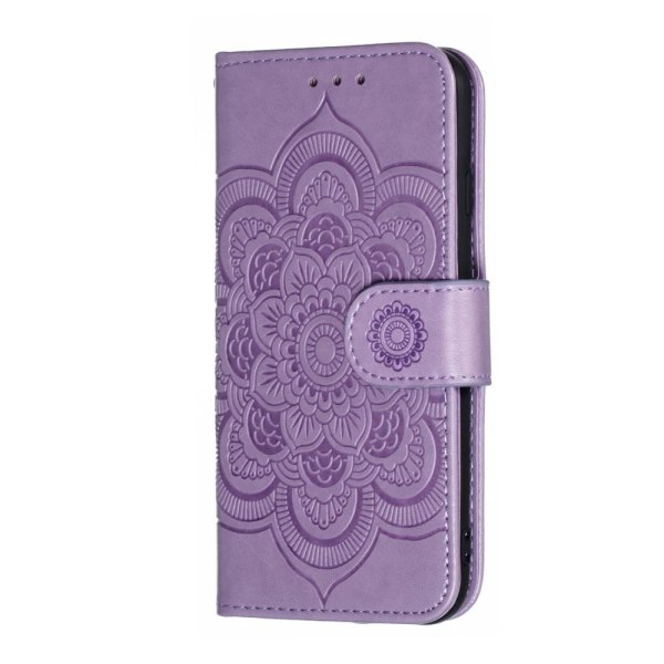 iPhone 7/8/SE (2020/2022) - Mandala Plånboksfodral - Lila Purple Lila