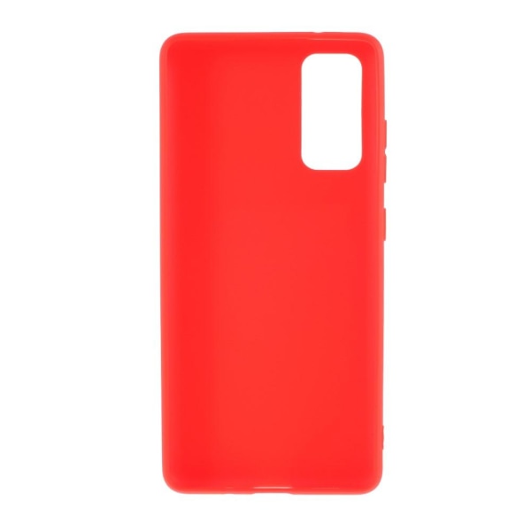 Samsung Galaxy S20 FE - Matt TPU Skal - Röd Red Röd