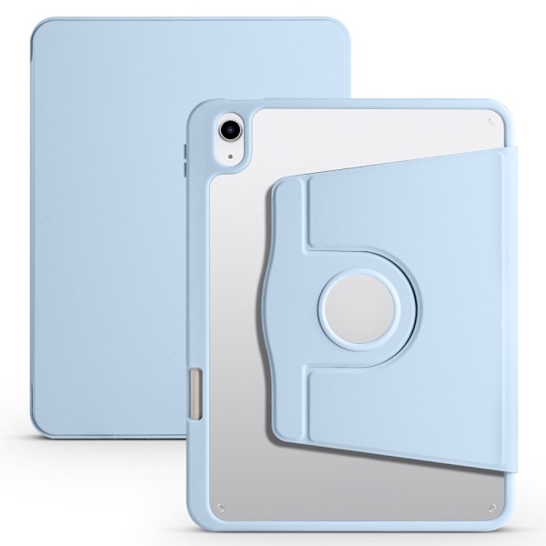 iPad Air 13 2025/2024 Fodral Hybrid Rotation Pennhållare Blå