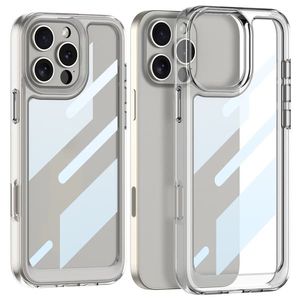 GKK iPhone 16 Pro Max Skal Shockproof TPU Crystal Clear