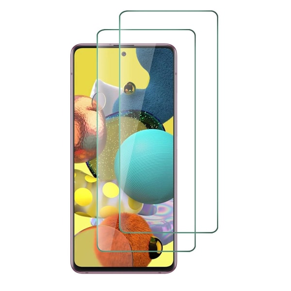 [2-Pack] Samsung Galaxy A51 Skärmskydd i Härdat Glas