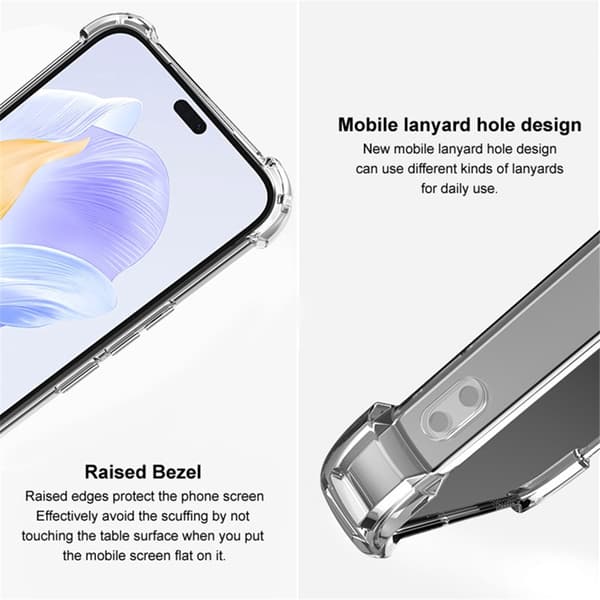 IMAK Honor Magic7 Lite Skal Shockproof TPU Transparent