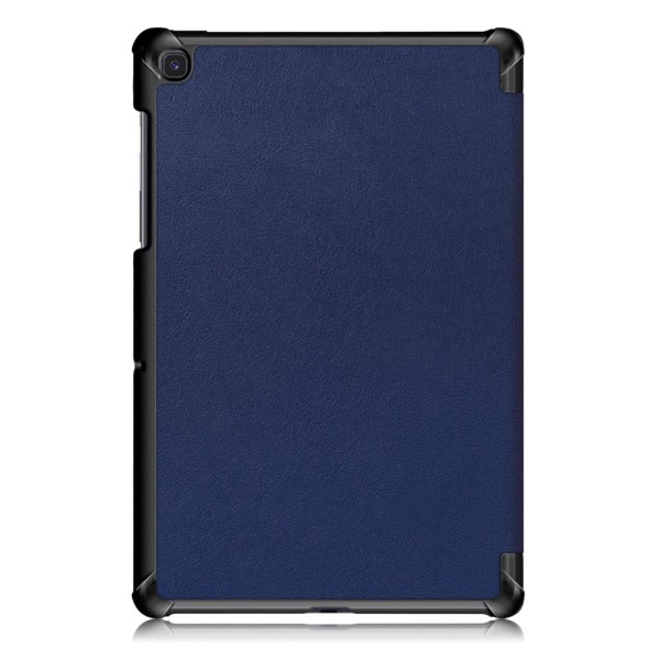Samsung Galaxy Tab S5e - Tri-Fold Läder Fodral - Mörk Blå Mörkblå