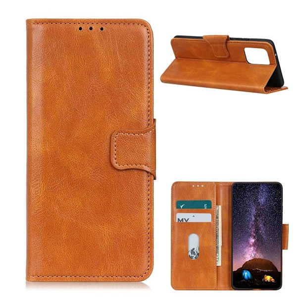Xiaomi Mi 11 - Crazy Horse Plånboksfodral - Brun Brown Brun