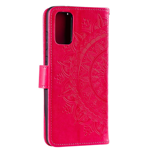 Huawei P40 Pro - Mandala Plånboksfodral - Rosa Pink Rosa