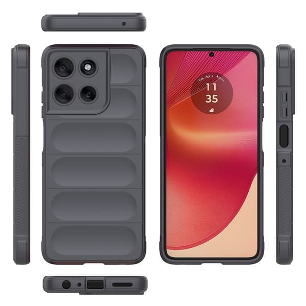 Motorola Moto G56 5G Skal Magic Shield Grå