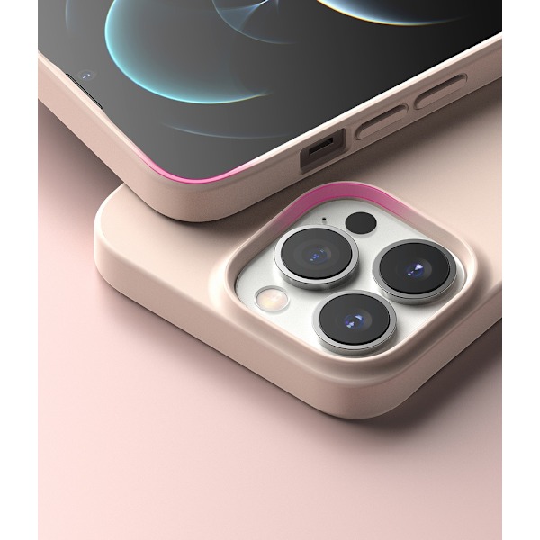 Ringke iPhone 13 Pro Skal Air S Ultra Tunn TPU Rosa