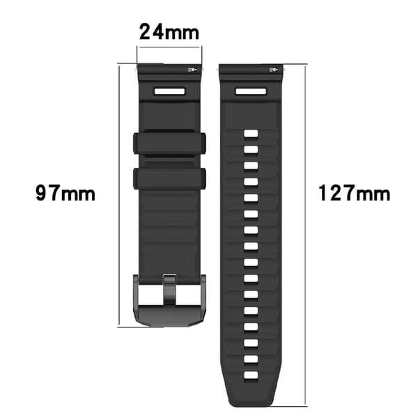 Garmin Venu X1 Klockarmband Silikon Mörk Grå