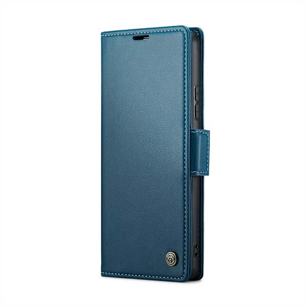 CASEME Redmi Note 14 Pro/Pro Plus 5G Fodral RFID Läder Blå