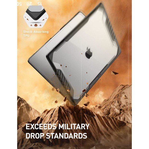 Supcase MacBook Pro 16 2021-2023 Skal Unicorn Beetle Pro Svart