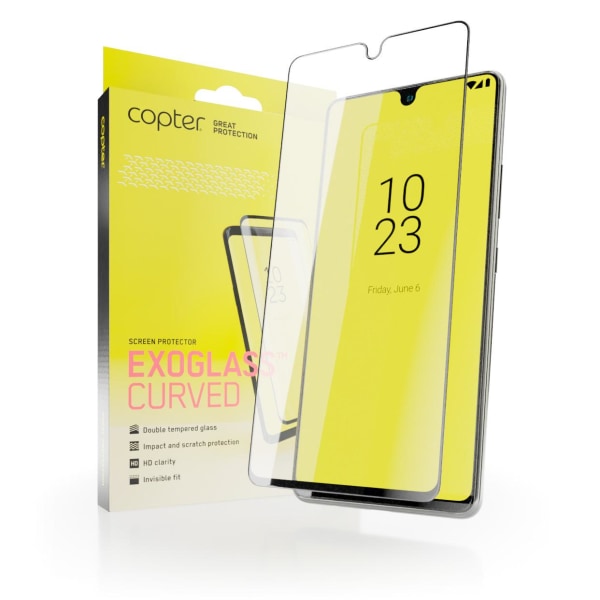 Copter EXOGLASS Curved Skärmskydd För Samsung Galaxy A12 / A32 5
