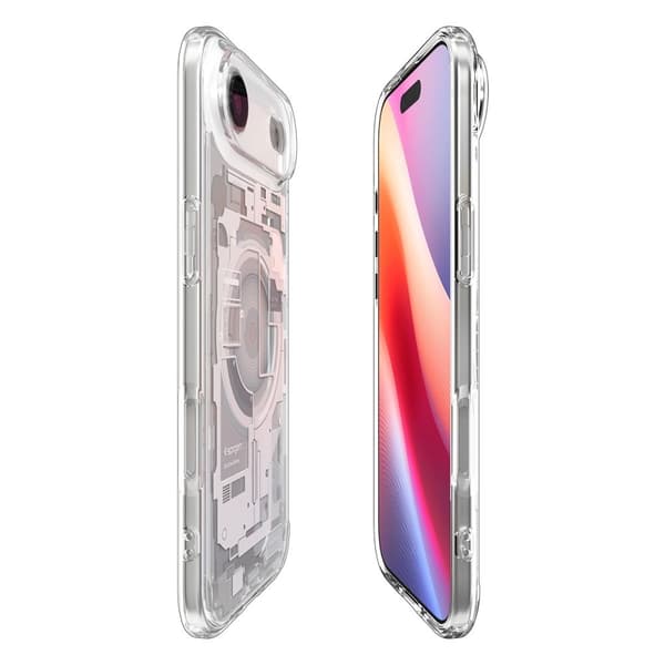 Spigen iPhone Air Skal MagSafe Ultra Hybrid Zero One Vit