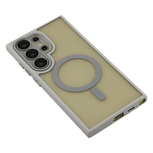 WANLONFENG Galaxy S26 Ultra Skal MagSafe Shockproof Grå