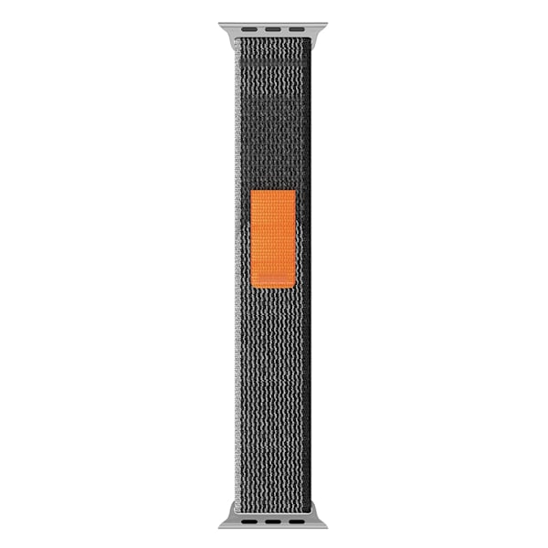 Apple Watch 38/40/41 mm Armband Nylon Trail Loop Svart/Grå