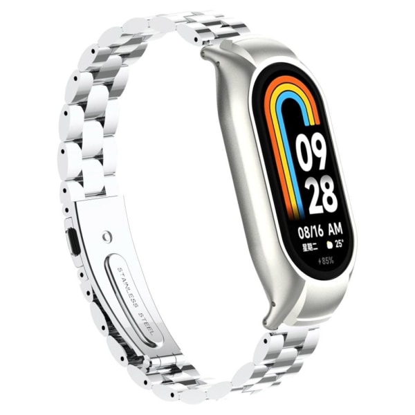 Xiaomi Smart Band 9/8 Lyxigt Metallarmband Silver