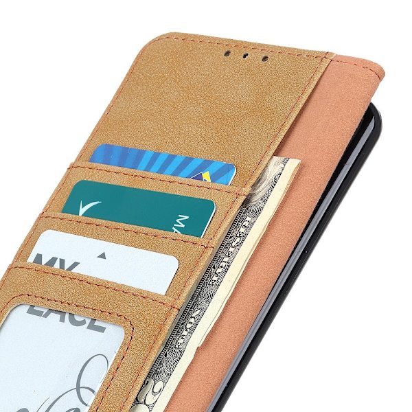 Xiaomi Mi 11 Ultra - KHAZNEH Split Läder Fodral - Beige