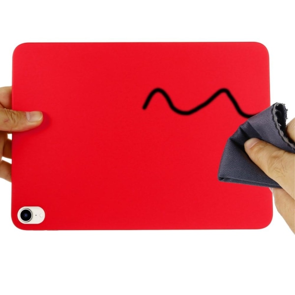 iPad Mini (2021) Skal Shockproof Liquid Silikon Röd