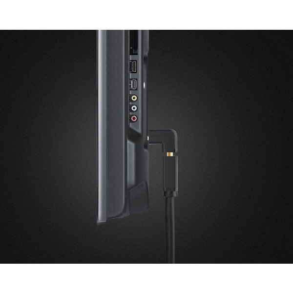 UGREEN HDMI Nedvinkel Adapter - Svart Black Svart