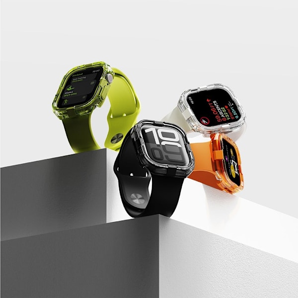 Ringke Apple Watch 10 46 mm Skal Fusion Bumper Svart