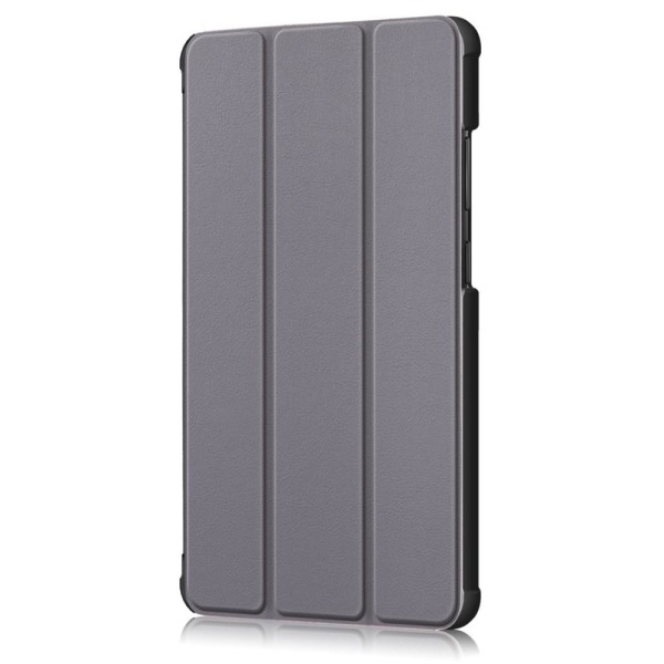 Lenovo Tab M7 - Slimfit Tri-Fold Fodral - Grå Grey Grå