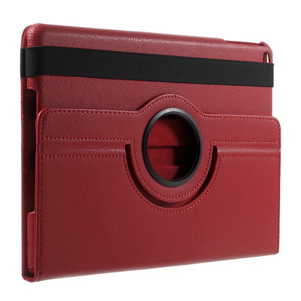 iPad Air / 9.7" 2017/2018 - 360° Rotation Fodral - Röd Red Röd