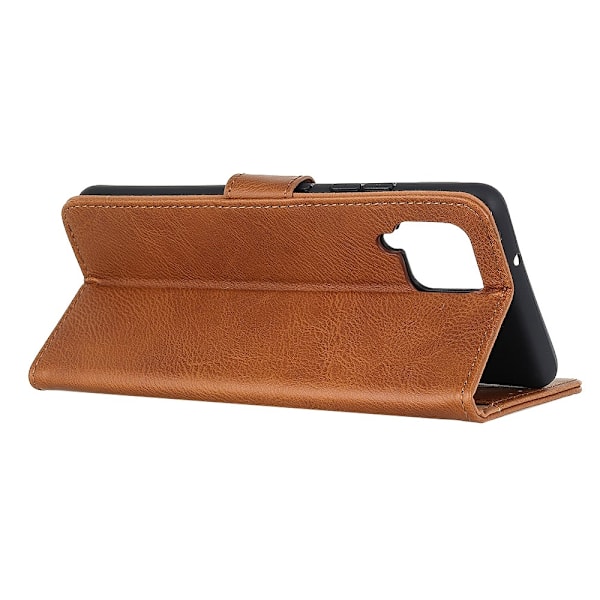 Samsung Galaxy A12 - KHAZNEH Plånboksfodral - Brun Brown Brun