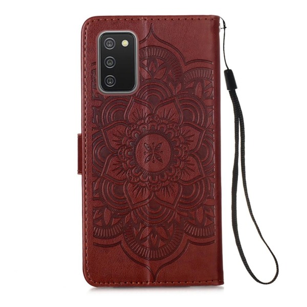 Samsung Galaxy A02s - Dream Catcher Fodral - Brun Brown Brun