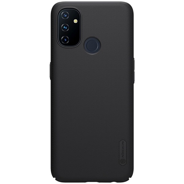 OnePlus Nord N100 - NILLKIN Shield Frostat Skal - Svart Black Svart
