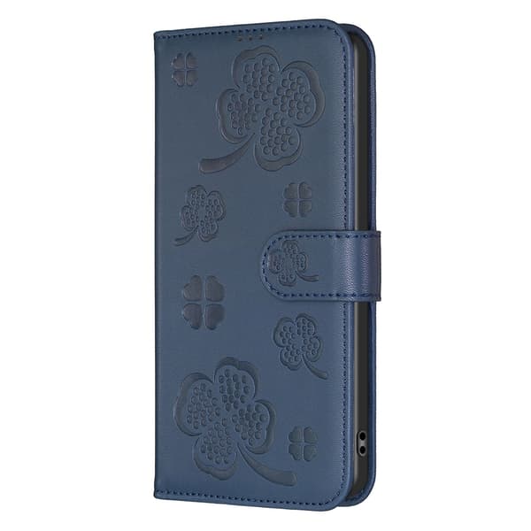 iPhone 17 Pro Max Fodral Med Blommigt Tryck Blå