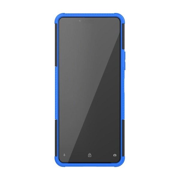 Sony Xperia 10 II - Ultimata Stöttåliga Skalet med Stöd - Blå Blue Blå