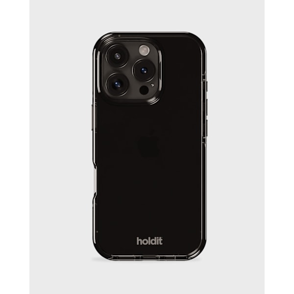 holdit iPhone 16 Pro Max Mobilskal Seethru Svart