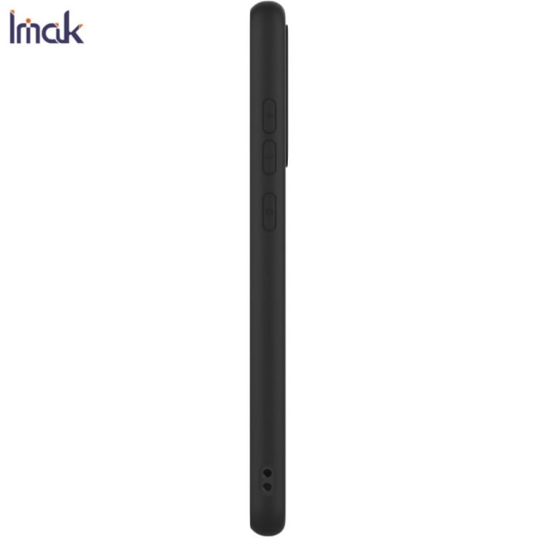 iPhone 12 Pro - IMAK Skin Touch Skal - Svart Black Svart