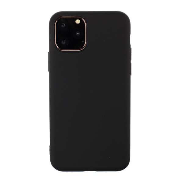 iPhone 11 Pro Max - Mjuk TPU Skal - Svart Black Svart