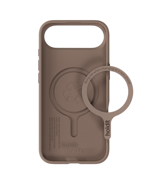 holdit iPhone Air Mobilskal Soft MagSafe Mocha Brown