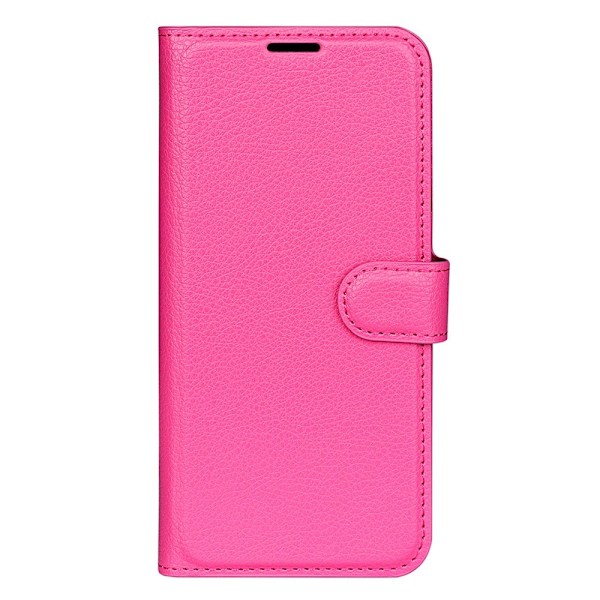 Xiaomi 14 Ultra Fodral Litchi Läder Rosa