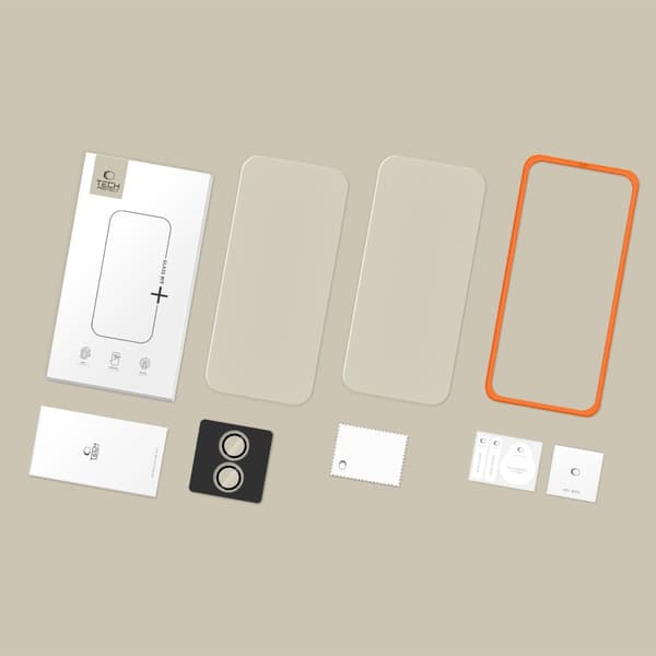 Tech-Protect iPhone 17 3-PACK Skärmskydd/Linsskydd